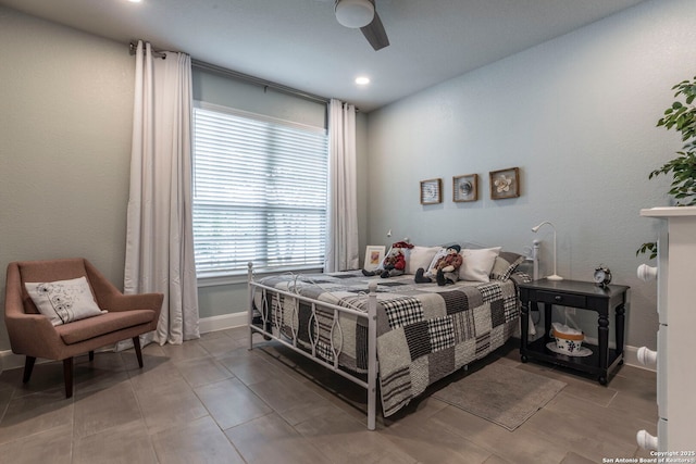 13822 Greater Straw, San Antonio, TX 78254 - bedroom featuring ceiling fan and recessed lighting