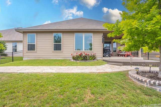 13822 Greater Straw, San Antonio, TX 78254 - rear view of house with a patio