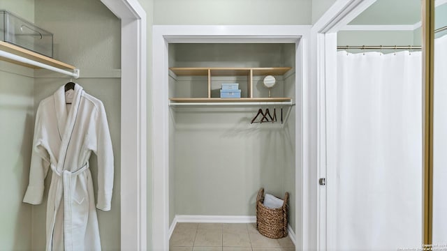 1261 Mill, New Braunfels, TX 78130 - spacious closet featuring tile patterned floors