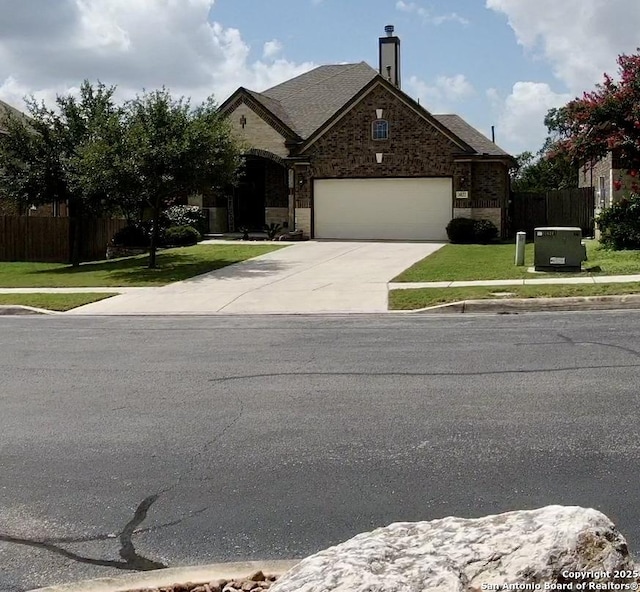 3822 Cordoba Crk, San Antonio, TX 78259 - view of front facade featuring concrete driveway and an attached garage
