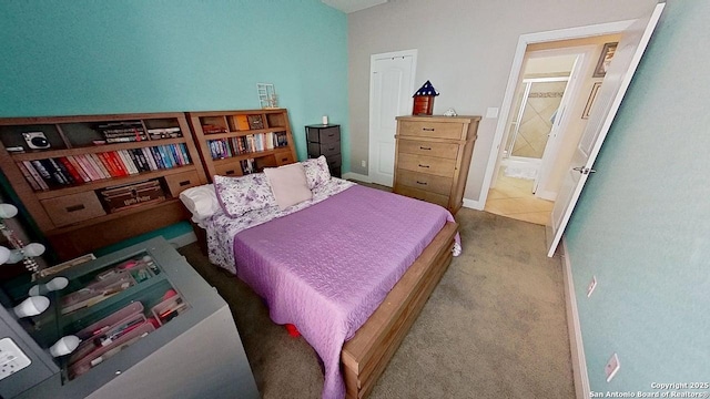 3822 Cordoba Crk, San Antonio, TX 78259 - bedroom featuring carpet flooring