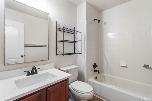 7622 Braes Stage, San Antonio, TX 78254 - bathroom featuring  shower combination and vanity