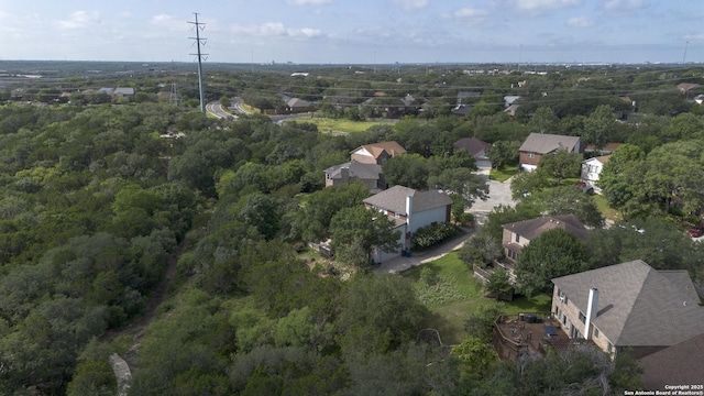 18510 Paloma Wood, San Antonio, TX 78259 - aerial view of property and surrounding area featuring a forest