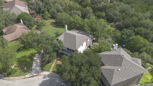 18510 Paloma Wood, San Antonio, TX 78259 - aerial view of property's location with a forest