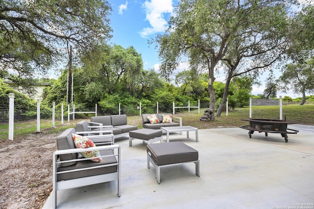 607 Huisache, Ingleside, TX 78362 - view of home's community featuring an outdoor hangout area and a patio area