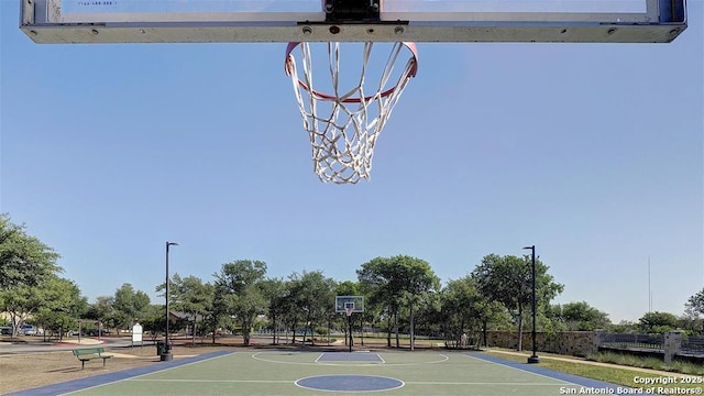 12631 Cotorra Spgs, San Antonio, TX 78254 - view of sport court with community basketball court