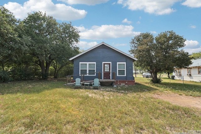 107 W Gilbert, Falls City, TX 78113 - back of house