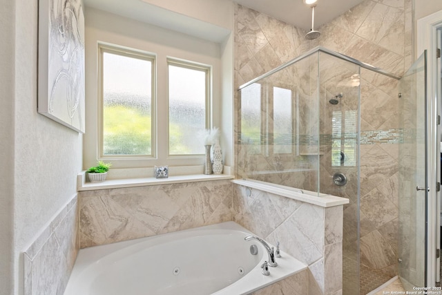 11910 Wilby, San Antonio, TX 78253 - full bath with a shower stall and a tub with jets
