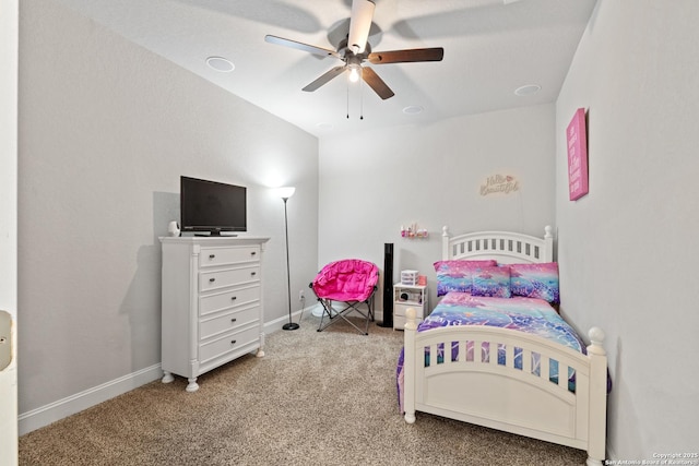 11910 Wilby, San Antonio, TX 78253 - bedroom with carpet flooring and ceiling fan
