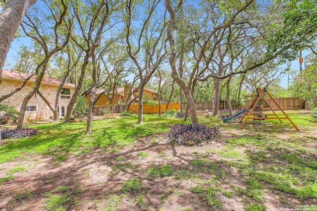 14339 Hill Prince, San Antonio, TX 78248 - view of yard with a playground
