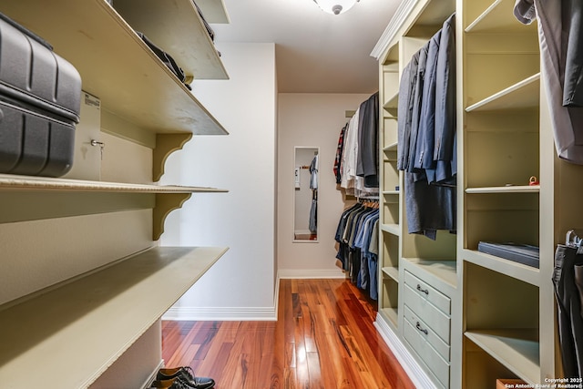 13610 Pearlstone, San Antonio, TX 78232 - walk in closet with wood finished floors