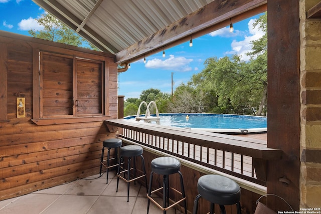 611 Wild Turkey, New Braunfels, TX 78132 - view of patio with an outdoor pool