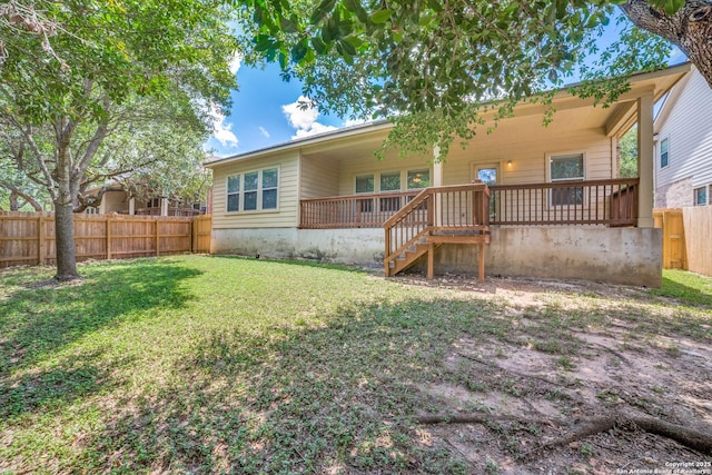 25547 Veining, San Antonio, TX 78261 - rear view of house