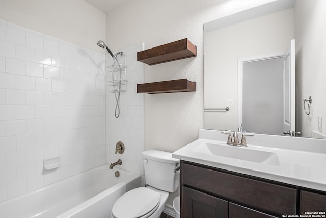 101 Boulder Crk, Boerne, TX 78006 - full bathroom with vanity and tub / shower combination