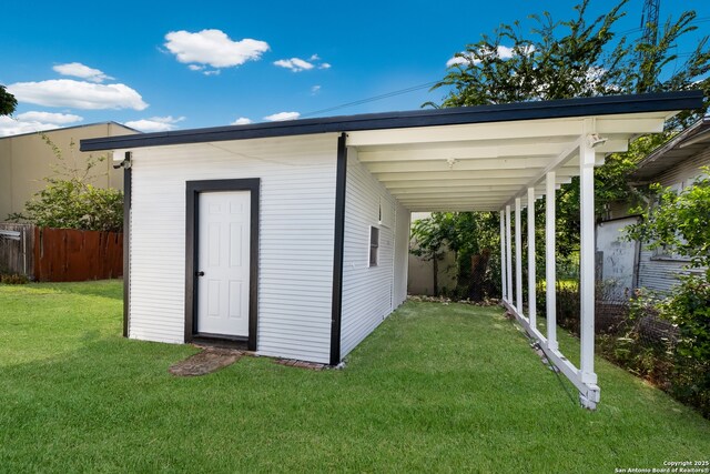 1002 Aganier, San Antonio, TX 78212 - view of outbuilding