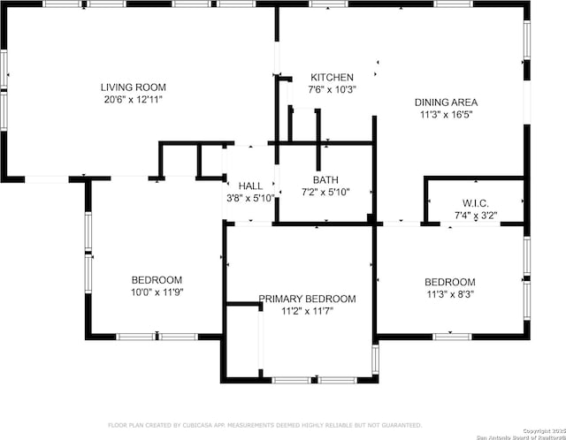 1002 Aganier, San Antonio, TX 78212 - view of home floor plan