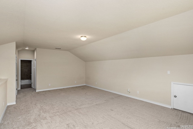 601 Saddle Villa, Cibolo, TX 78108 - bonus room featuring light carpet and vaulted ceiling