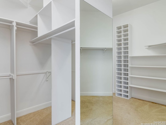 6 De Zavala, Shavano Park, TX 78231 - spacious closet featuring carpet flooring