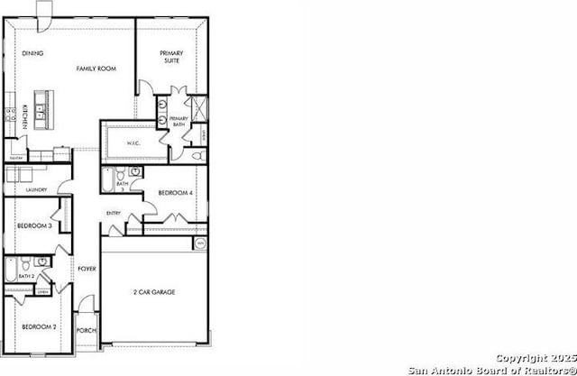 17115 Autry Fls, San Antonio, TX 78247 - view of home floor plan