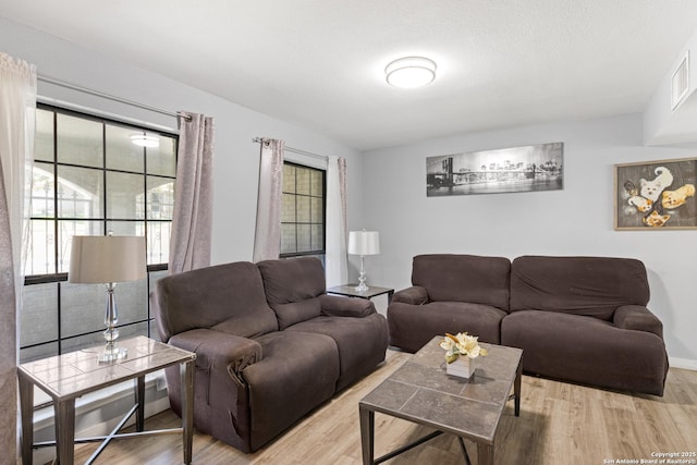 1654 Rob Roy, San Antonio, TX 78251 - living area with wood finished floors