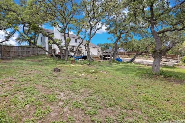 1654 Rob Roy, San Antonio, TX 78251 - fenced backyard featuring a deck