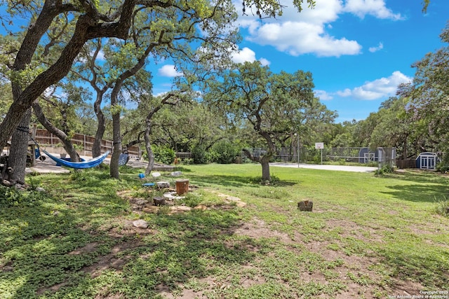 1654 Rob Roy, San Antonio, TX 78251 - view of yard with a playground and view of scattered trees