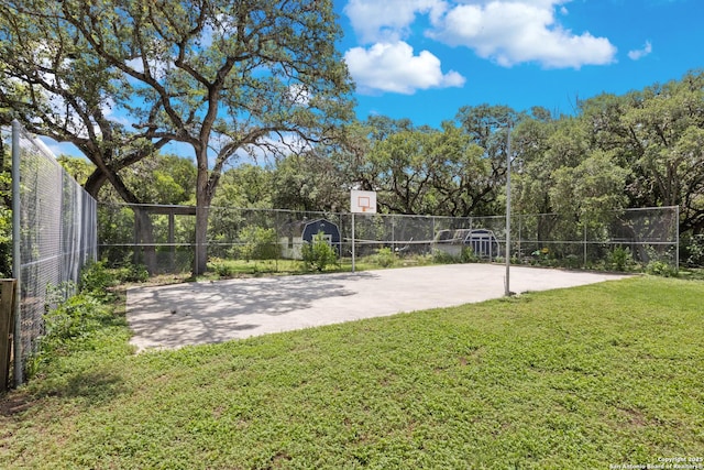 1654 Rob Roy, San Antonio, TX 78251 - view of basketball court with community basketball court