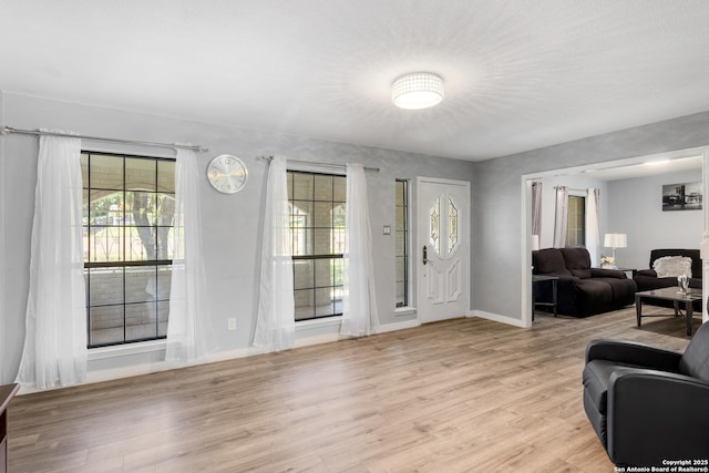 1654 Rob Roy, San Antonio, TX 78251 - entryway featuring light wood finished floors and baseboards