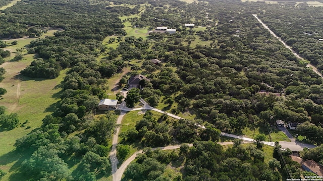 1162 Thunder Cloud, Spring Branch, TX 78070 - aerial overview of property's location featuring a forest