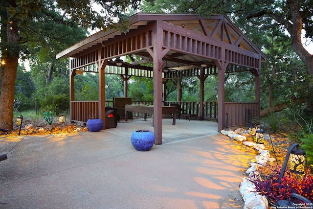 1162 Thunder Cloud, Spring Branch, TX 78070 - view of property's community featuring a gazebo and a patio