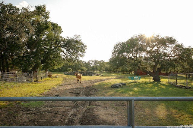 1162 Thunder Cloud, Spring Branch, TX 78070 - view of yard featuring a rural view