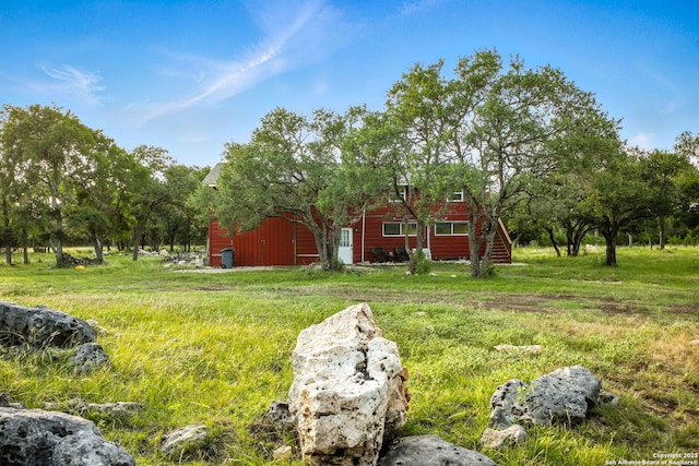 1162 Thunder Cloud, Spring Branch, TX 78070 - view of yard
