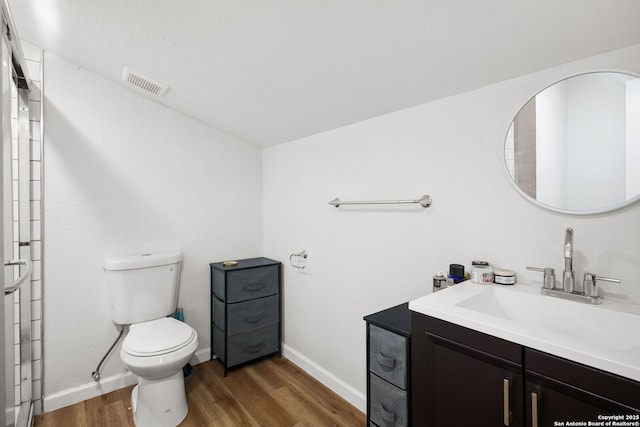 1162 Thunder Cloud, Spring Branch, TX 78070 - bathroom featuring wood finished floors and vanity