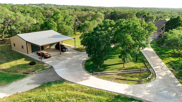 1162 Thunder Cloud, Spring Branch, TX 78070 - drone / aerial view of a forest