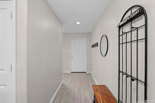 6041 Vestige Bnd, Bulverde, TX 78163 - entryway with wood finished floors and recessed lighting