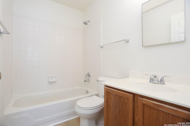 5510 Camry Spgs, San Antonio, TX 78251 - bathroom with vanity and  shower combination