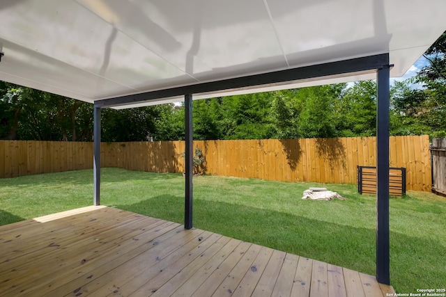 16738 Stoney Glade, San Antonio, TX 78247 - deck featuring a fenced backyard