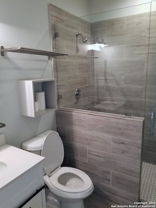 908 Camaron St, San Antonio, TX 78212 - full bath featuring vanity and toilet