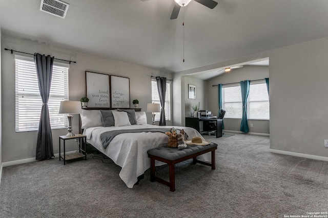 6838 Dashmoor Crk, San Antonio, TX 78244 - bedroom featuring carpet floors and a ceiling fan