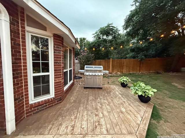 13011 Vidorra Vis, San Antonio, TX 78216 - wooden terrace featuring area for grilling