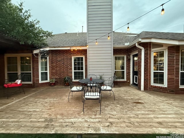 13011 Vidorra Vis, San Antonio, TX 78216 - deck featuring outdoor dining area