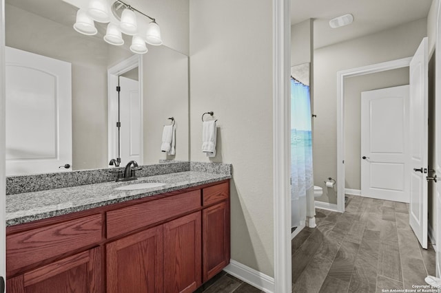 1117 Provence Pl, New Braunfels, TX 78132 - full bath featuring vanity and curtained shower