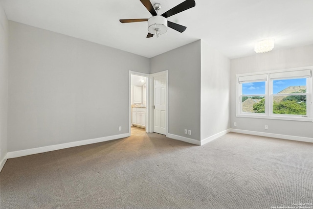 5 Sherborne Ln, San Antonio, TX 78257 - unfurnished room featuring light carpet and ceiling fan