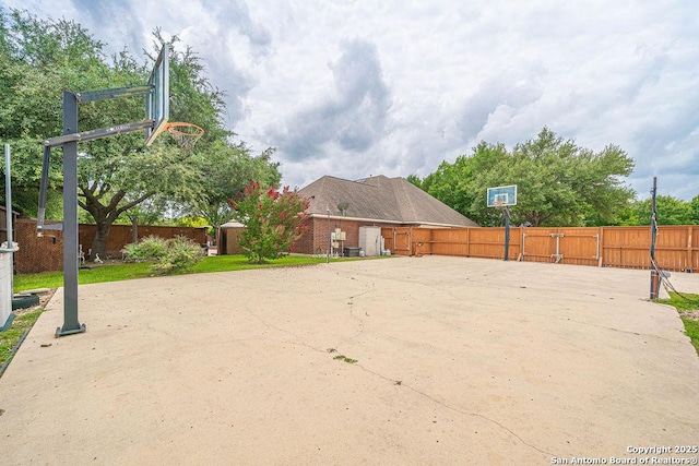 26304 Tiffnilee, San Antonio, TX 78255 - view of yard featuring basketball hoop