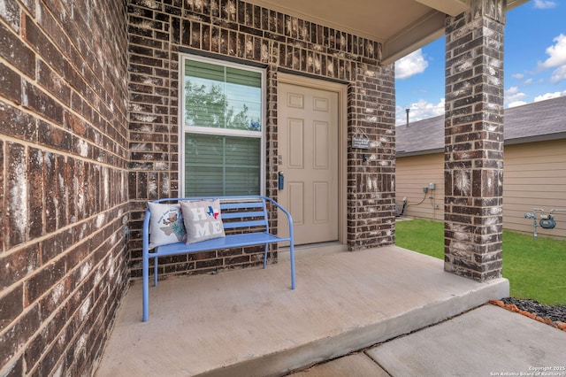 14016 Breccia Loop, San Antonio, TX 78253 - view of exterior entry with covered porch