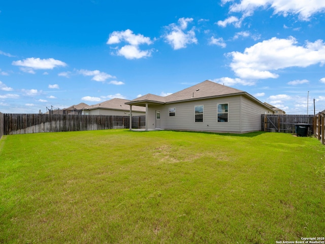 754 Farmers Dell, New Braunfels, TX 78130 - rear view of house featuring a fenced backyard