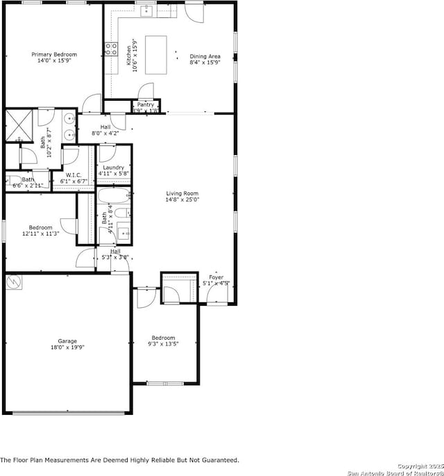 754 Farmers Dell, New Braunfels, TX 78130 - view of property floor plan