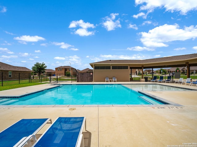 754 Farmers Dell, New Braunfels, TX 78130 - community pool with a patio area and a residential view