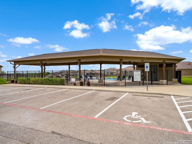 754 Farmers Dell, New Braunfels, TX 78130 - view of uncovered parking lot