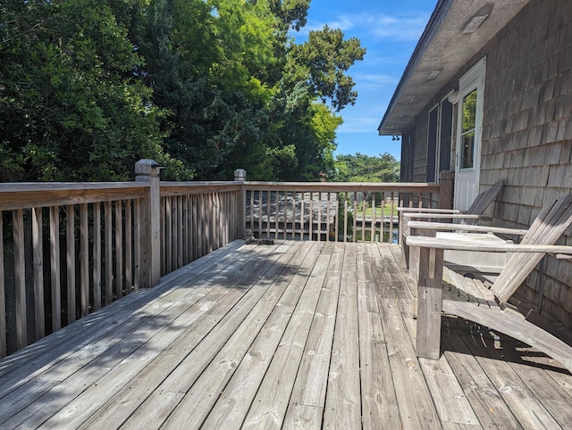 52 Fish Camp Lane Lot# 94& P95, Ocracoke, NC 27960 - view of wooden deck